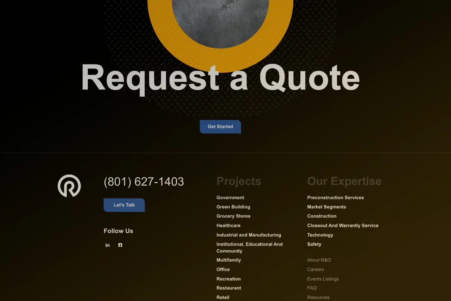Website Footer Examples