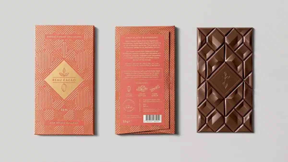 Beau Cacao Packaging Design