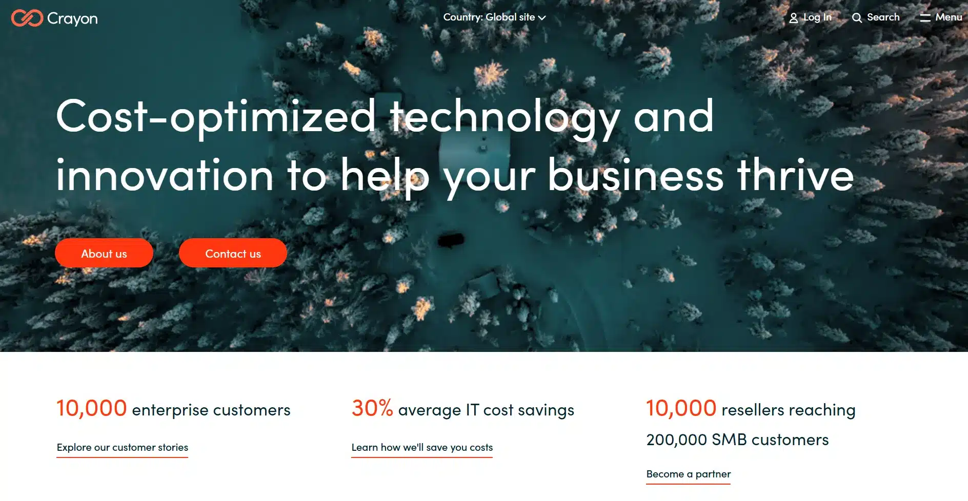 Crayon's business website