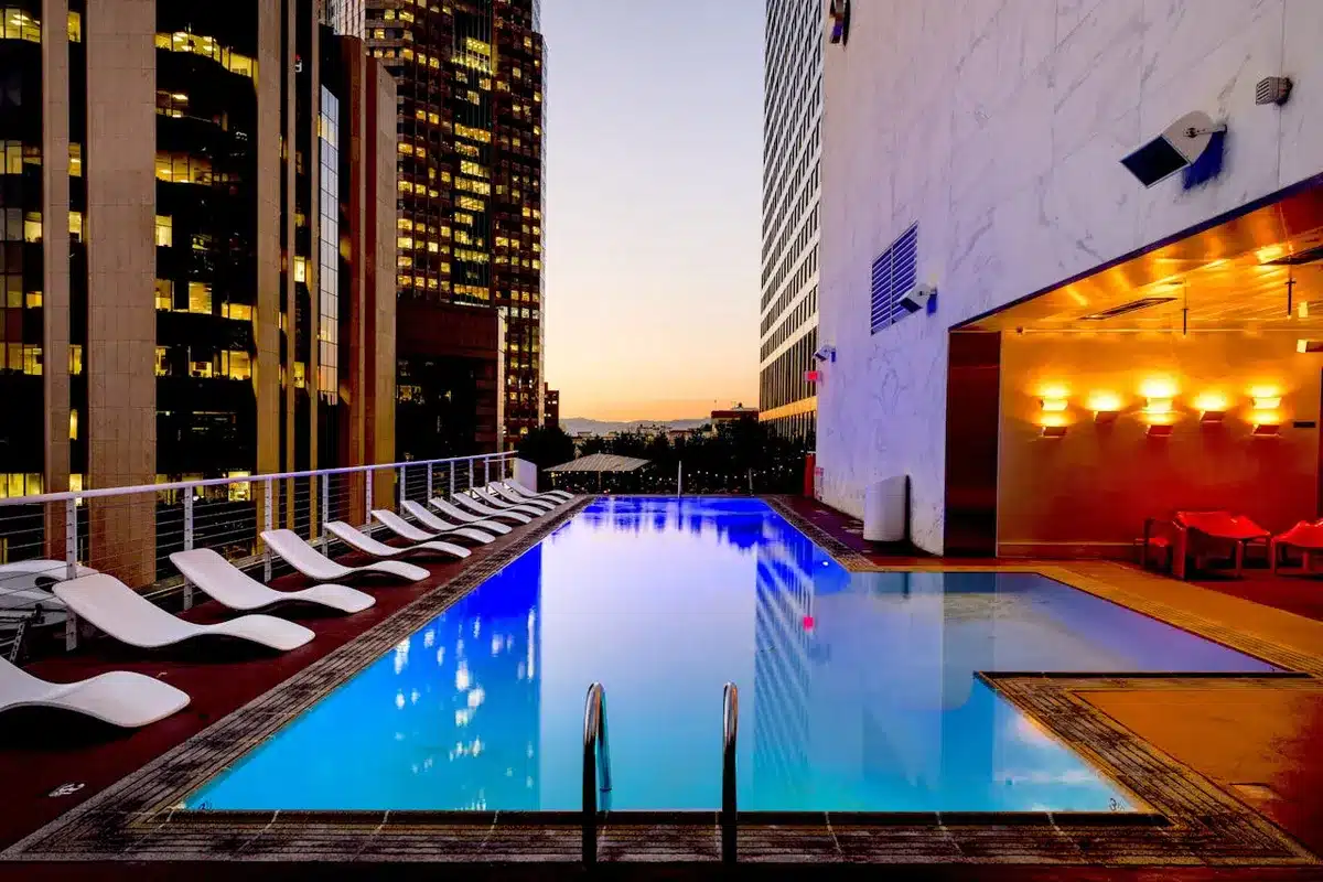 Hotel pool amenity 