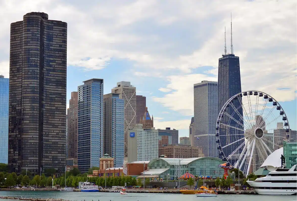 Panoramic view of Chicago