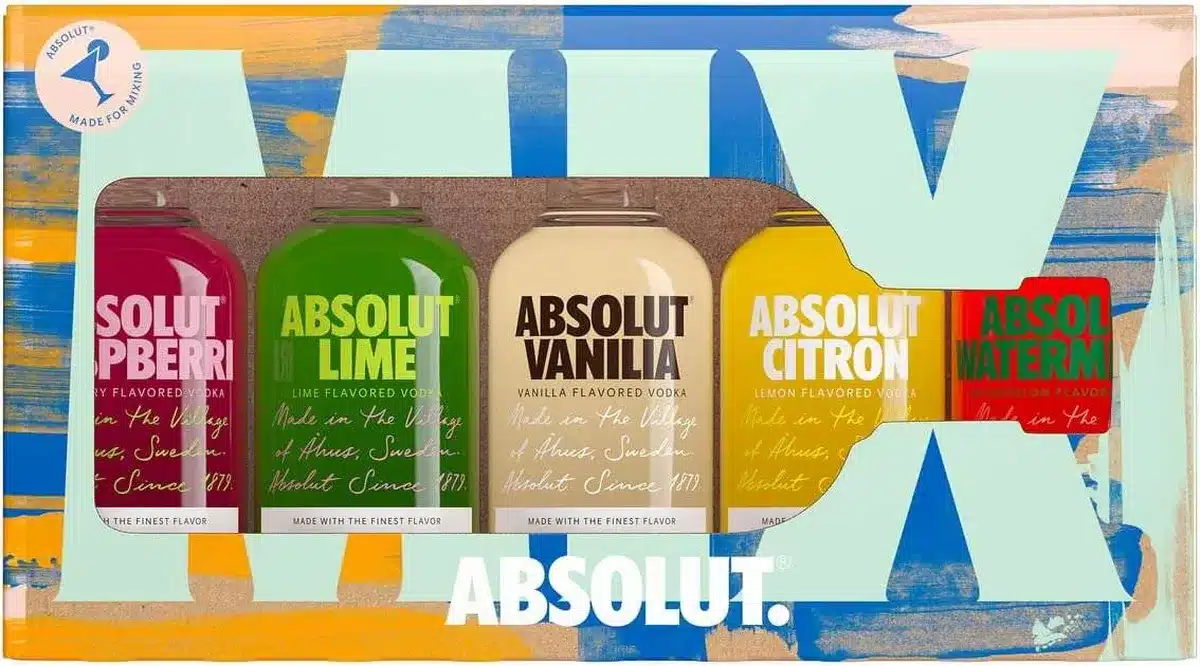 absolut gift packaging design