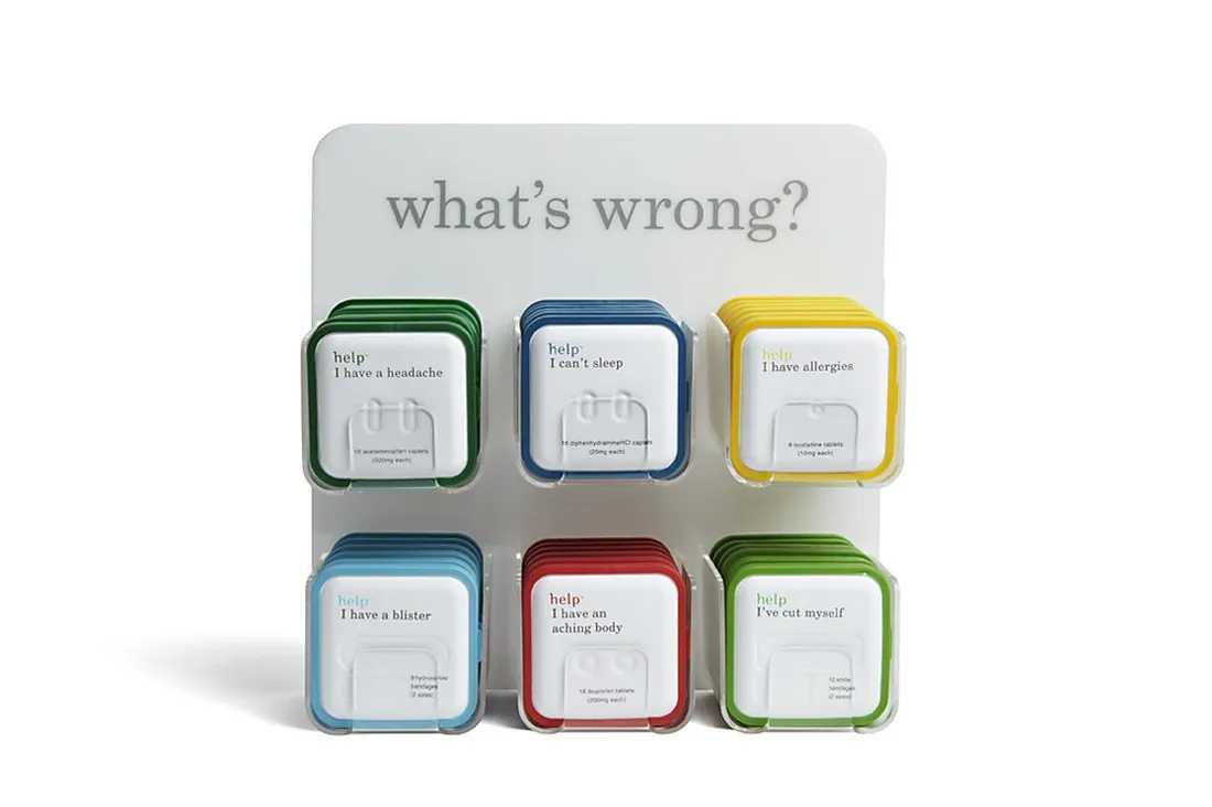 help remedies packaging design