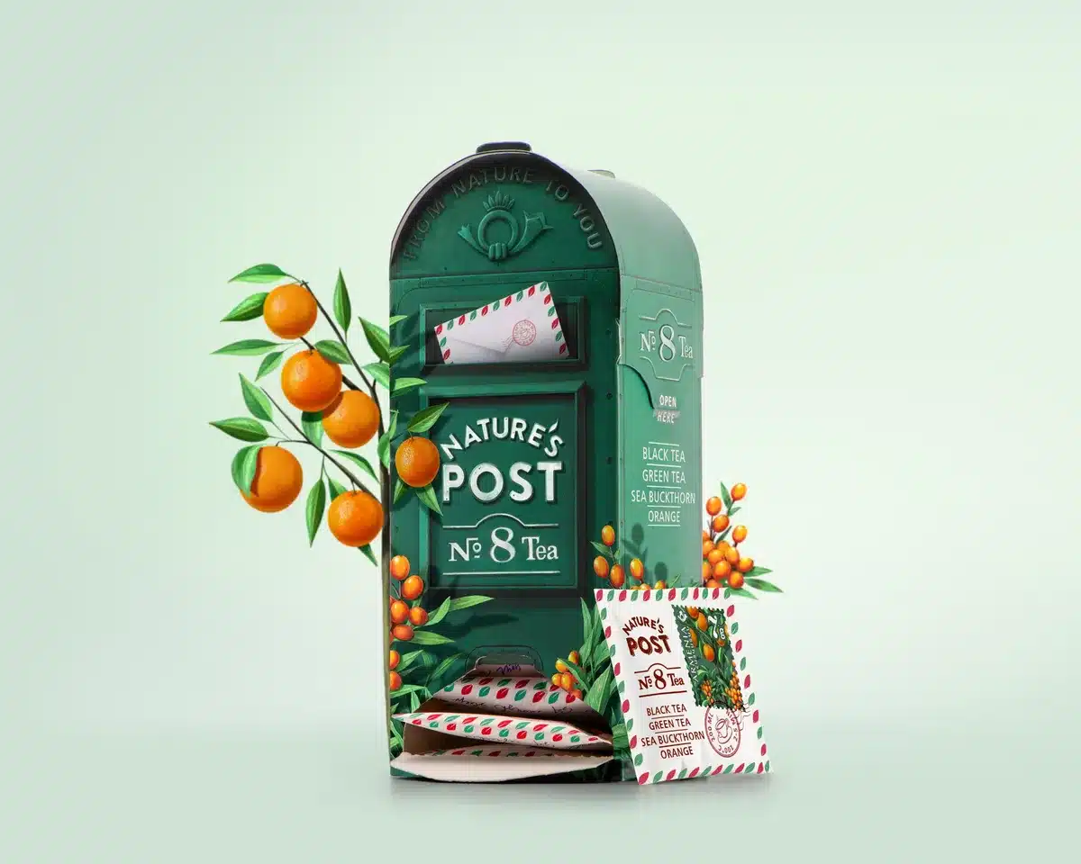 natures post packaging design