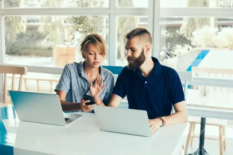 Experts discussing how to optimize your website for better lead generation
