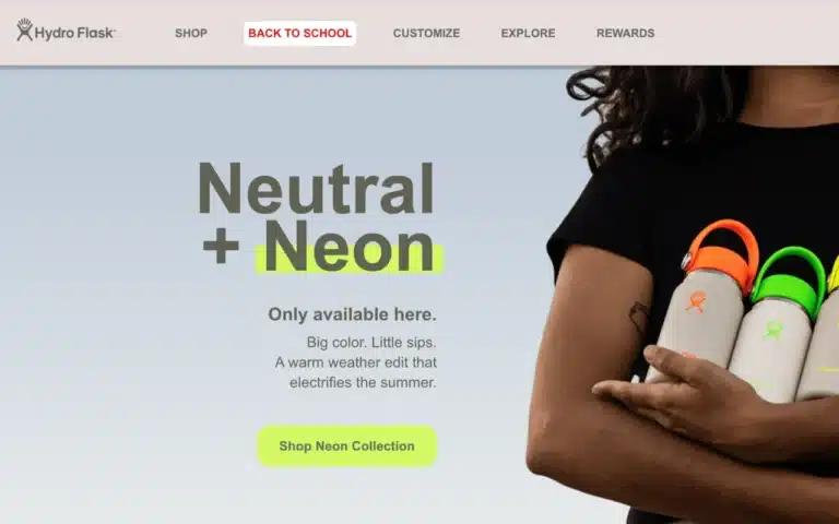 Hydro Flask, as featured image for "How to Create a Memorable Brand Identity in 2025"